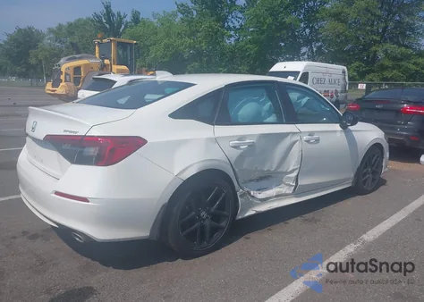 2024 Honda Civic Sport из США, поврежденный, VIN 2HGFE2F59RH579459